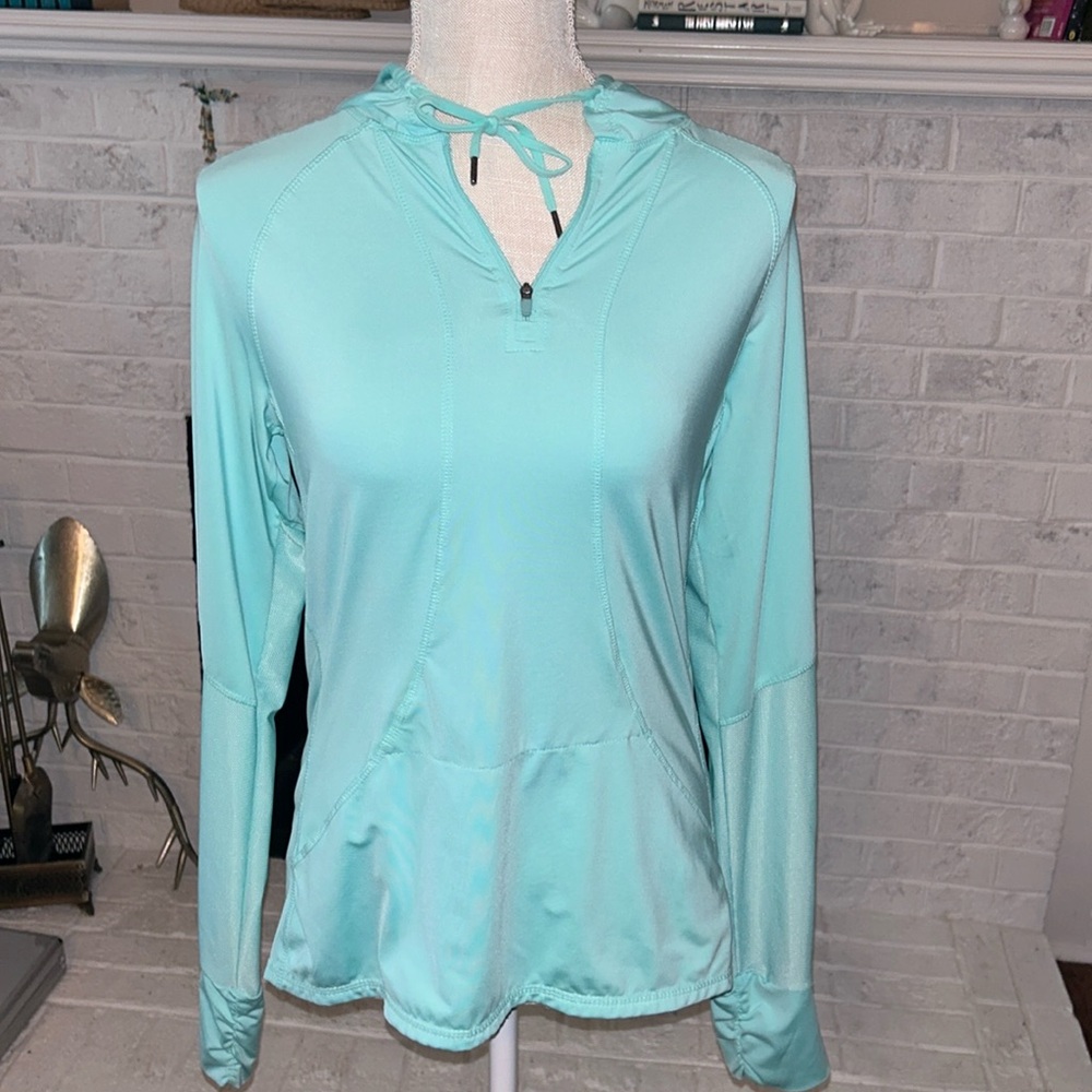 Kyodan Bright Teal Fitted Athletic Jacket - image 1